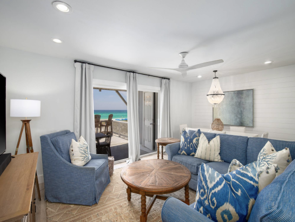 Oceanfront Townhome in Destins Gated Gulf Front South Bay Community